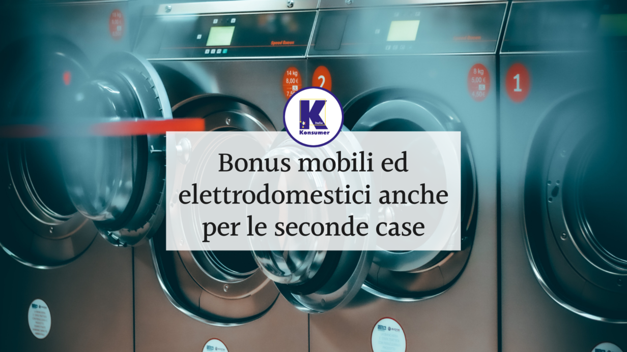 bonus mobili elettrodomestici konsumer associazione consumatori