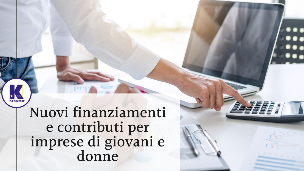 finanziamenti giovani e donne