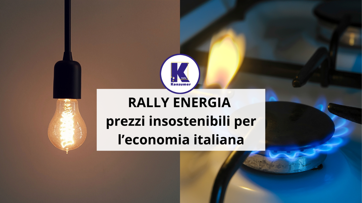 aumento luce e gas konsumer italia